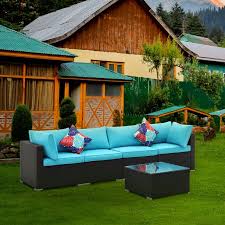 Outdoor Patio Furniture Sofa Set