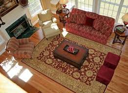 tips to place rugs in living rooms