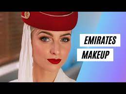 famous emirates cabin crew makeup look