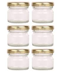 Lug Cap 30ml Honey Glass Jar