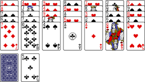 Thus when an ace rests on a queen, that queen can not be removed. World Of Solitaire Klondike Turn Three Game Green Felt Play Free Card Games Online