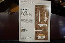 Ed Sueta Band Method Trombone Book 1 No Limit Guitar Co