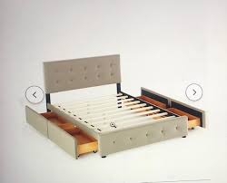 King Bed Frame For Used Laa
