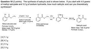 Sodium Hydroxide How Much Salicylic Acid