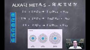 4 alkali metals and halogens you