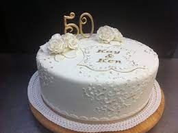 50 Th Anniversary Cakecentral Com gambar png