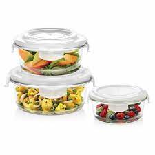 Glass Food Storage Container For
