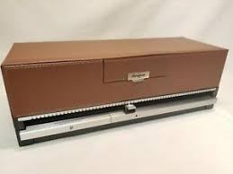 Details About Discgear Selector 120hd Cd Dvd Storage Case Brown Vinyl W Chart Light Euc