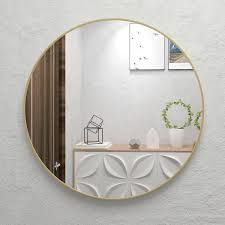 Round Framed Wall Decor Mirror