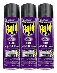 raid flea alfombra y spray para