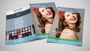 amazing cosmetic brochure templates in