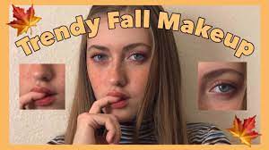 trendy fall makeup tutorial
