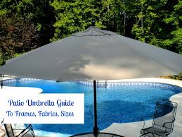 Outdoor Umbrellas Your Guide To