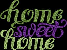 home sweet home machine embroidery design