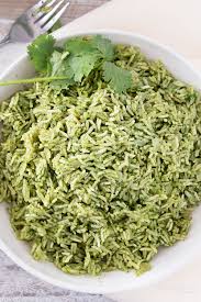 arroz verde green rice the chunky chef