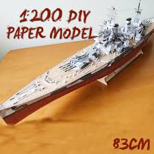 New line of 3d printed models in 1:1250 scale. 1 200 Battleship Diy Large 3d Paper Model British Battleships Of Wales Ship Military Toy High Simulation Children Gifts Buy Cheap In An Online Store With Delivery Price Comparison Specifications Photos And