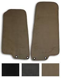 2pc front custom fit carpet floor mats