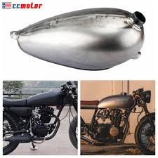 retro motorcycle oil gas fuel tank for
