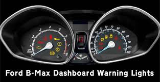 ford b max dashboard warning lights