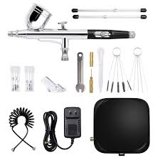 pinkiou airbrush makeup kit with