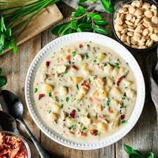 New England Clam Chowder Savor The Flavour gambar png