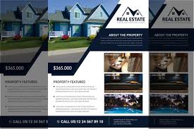 Design A Professional Real Estate Flyer By Miseries