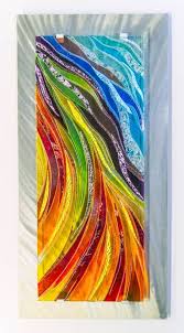 fused glass wall art glass artwork