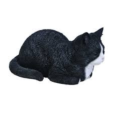 Black And White Dreaming Cat Ornament