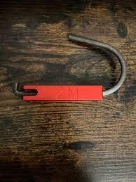Red Anodized Aluminum Monster Hook Belt Hook Tool Hook - Etsy Denmark