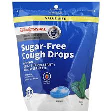 sugar free cough drops walgreens