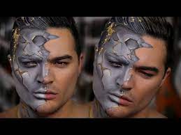 greek statue halloween makeup tutorial