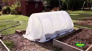 diy garden row cover hoop house