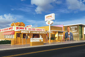 pink s hot dogs turns gold for tv show