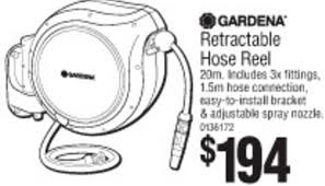 Gardena Retractable Hose Reel Offer At