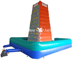Giant Pvc Inflatable Climbing Wall Yl
