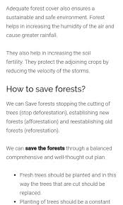 save forest save life essay breifly in 0 0