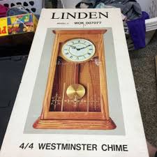 Linden Pendulum Wall Clock