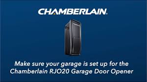 chamberlain rjo20 garage door opener