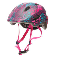 Details About Giro Scamp Helmet Childrens Girls Cycle Stamp All Over Breathability Pony