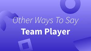 other ways to say team player 15