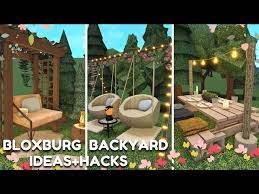 Bloxburg Backyard Garden Build S