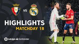 Highlights CA Osasuna vs Real Madrid (0-0) - YouTube