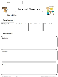 personal narrative graphic organizer   For the Classroom     Rainbow Resource