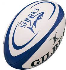 gilbert rugbyball replica sharks