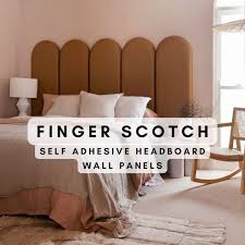 Finger Scotch Upholstered Headboard