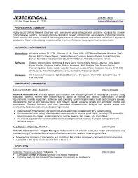 Network Administrator Resume