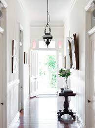 long foyer design cottage entrance