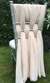 chiavari wedding chairs chiffon hoods