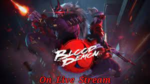 Blood Demon On Live ⚡ 1 Vs 1 💥 - YouTube