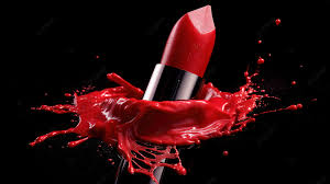 vibrant red lipstick unveiled